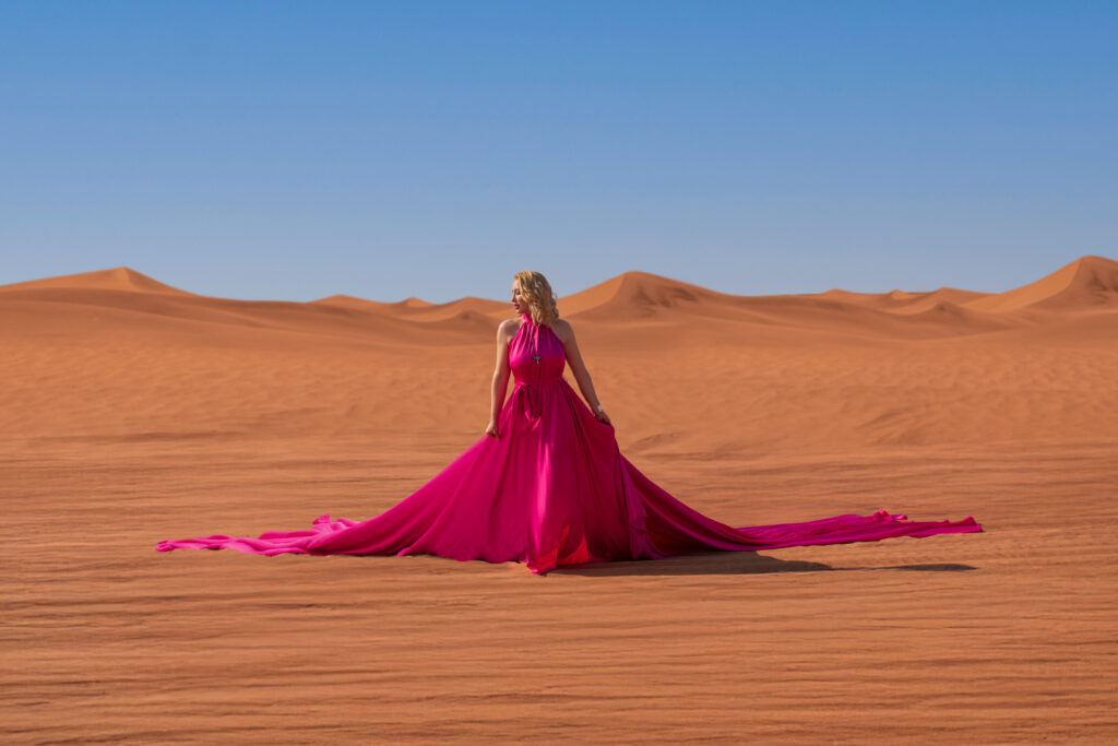 Reisebegleitung Escort Joelle Monroe Joelle Monroe in der Wüste von Dubai